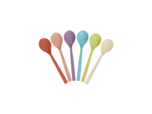 Rice - Melamine Tea Spoon - Glory Days Colors - Set of 6, bild 2