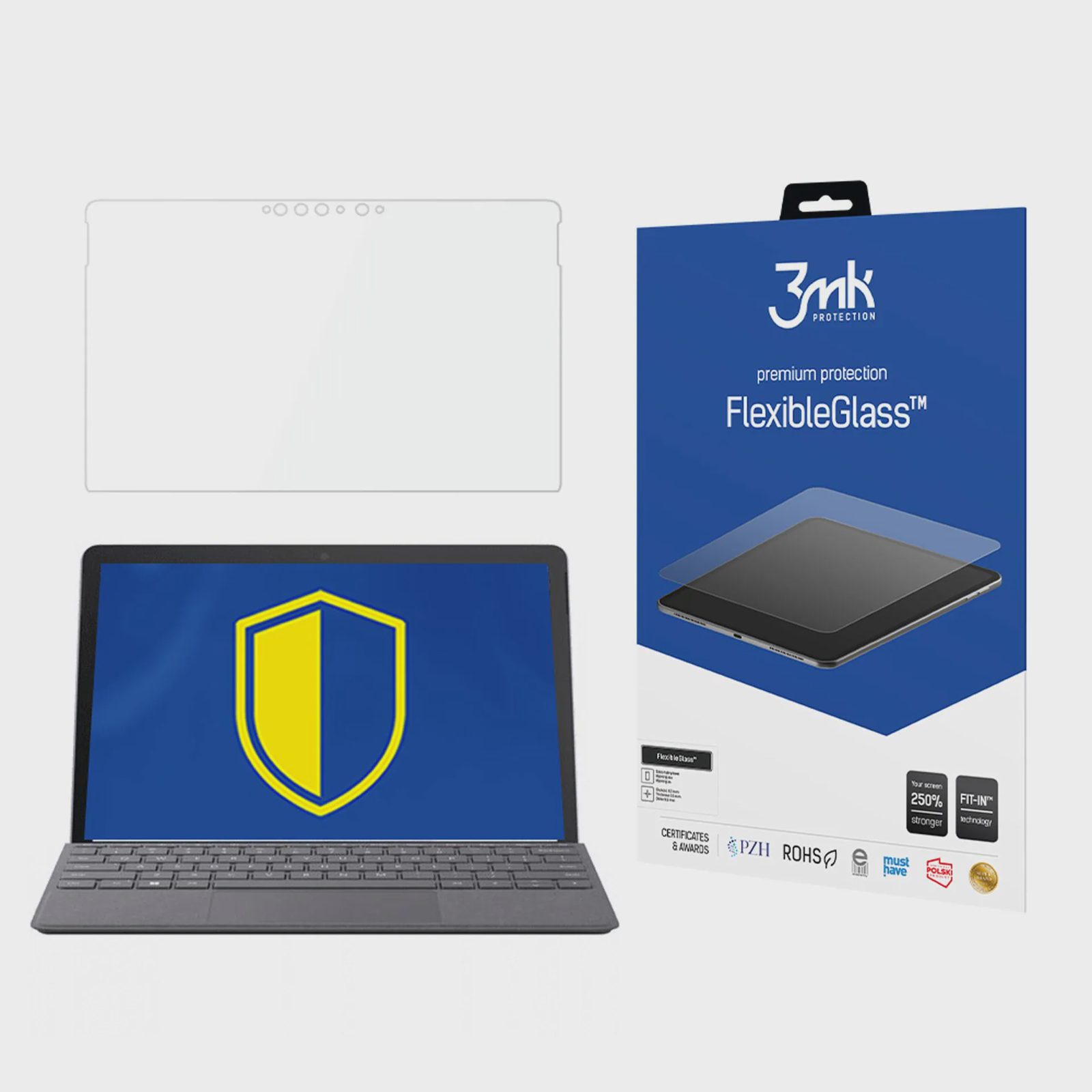 3mk FlexibleGlass™ hybridglas till Microsoft Surface Go 3