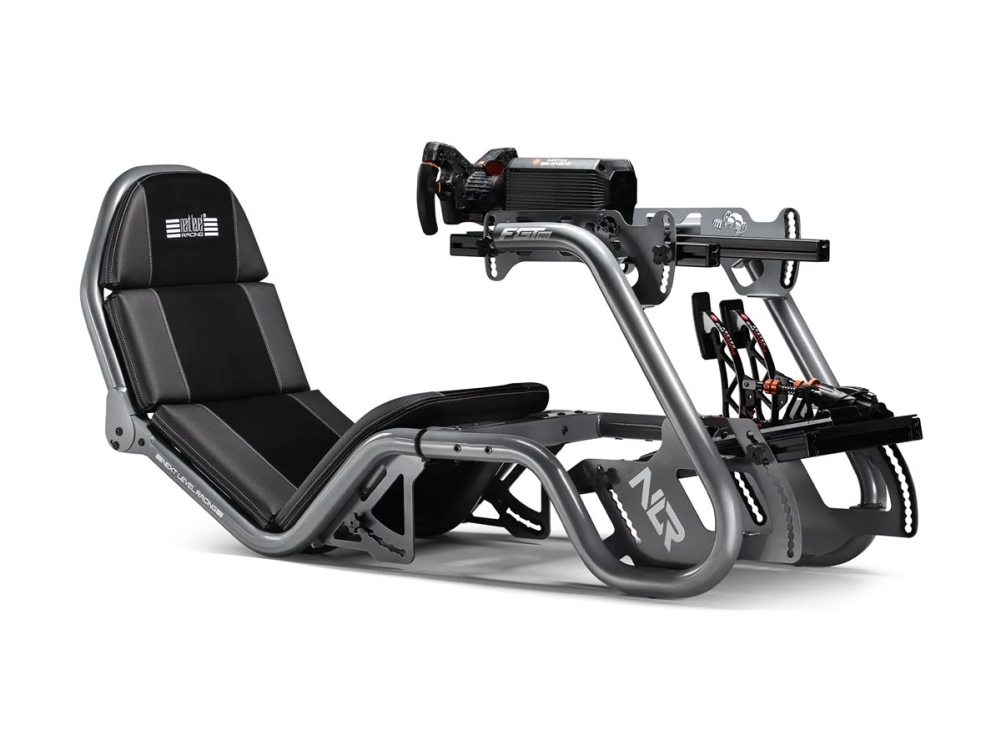 Next Level Racing F- GT Pro - Simuleringscockpit för racing - ergonomisk - grå