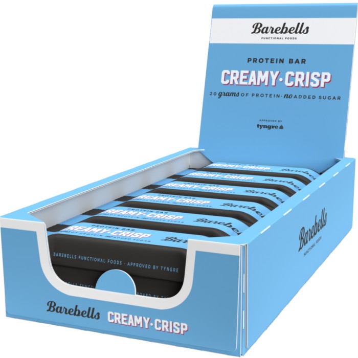 Barebells Protein Bar, Creamy Crisp, 12-pack