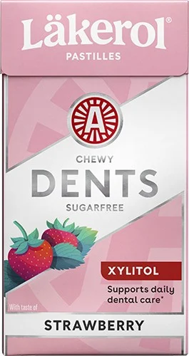 Läkerol Dents Strawberry 36 g
