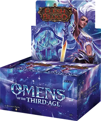 Flesh and Blood - Omens of the Third Age Booster Display (24 boosters)