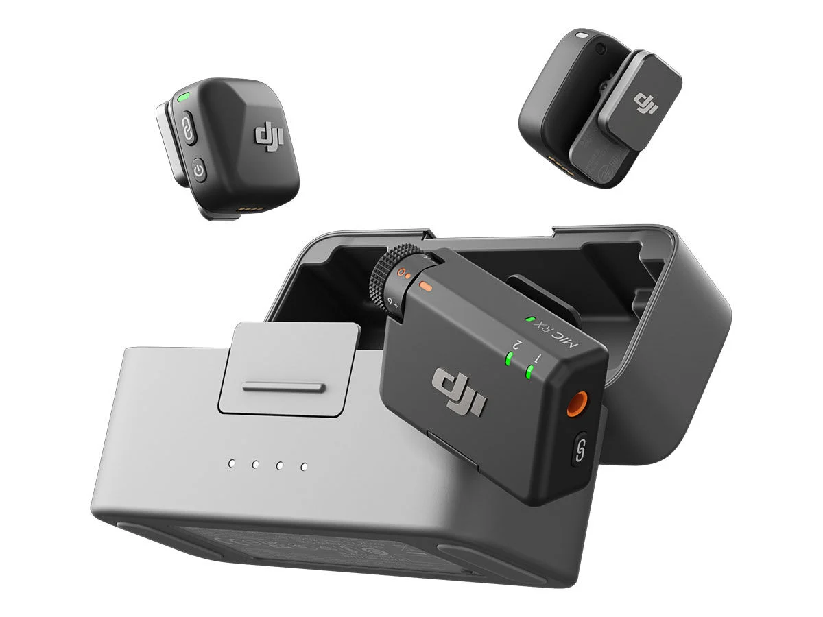 Mic Mini 2 TX+1 RX+Charging Case