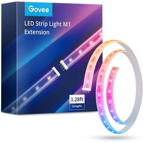 Govee RGBICW Led Strip Lights - 1m - Förlängningssats