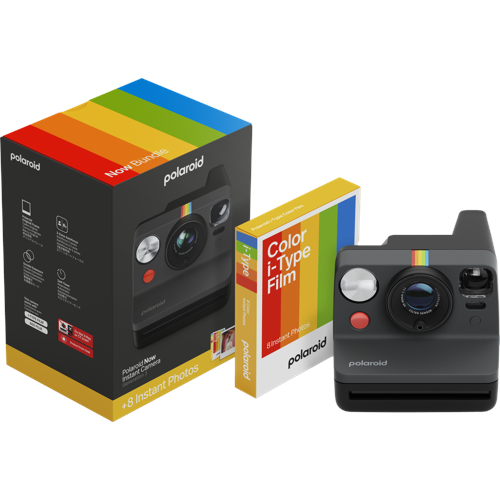 Polaroid Now Gen 3 Black med film