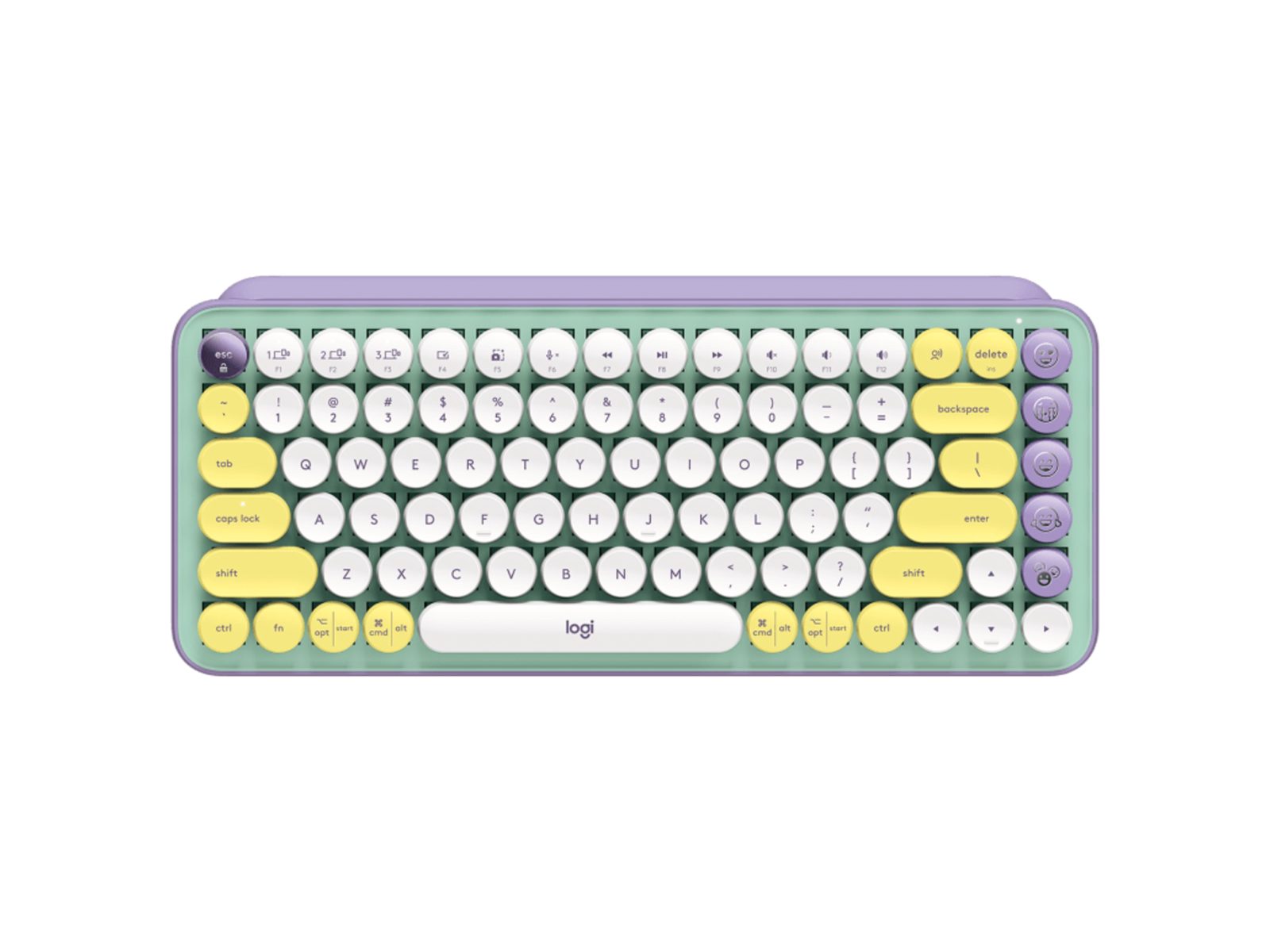 Logitech POP, Bluetooth/Bolt, nordiskt - Lila, bild 3