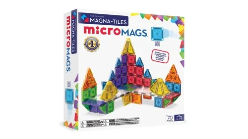 Magna-Tiles - MicroMags - 70 Delar, bild 3
