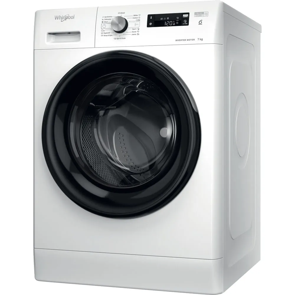 Whirlpool FFS7259BEE, Frontmatad, 7 kg, B, 77 dB, 1151 RPM, B