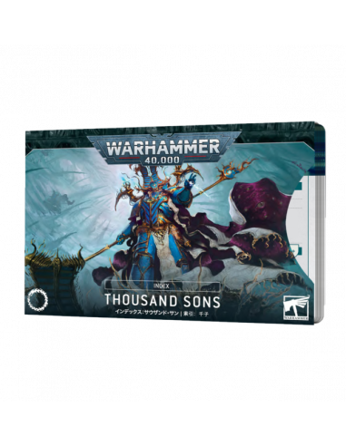 Warhammer 40K - Thousand Sons Index cards