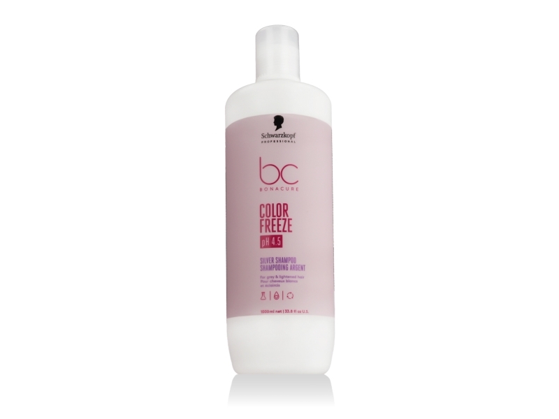 Schwarzkopf Professional BC BonacureColor Freeze Silver Shammpoo pH 4,5 1000 ml, bild 4