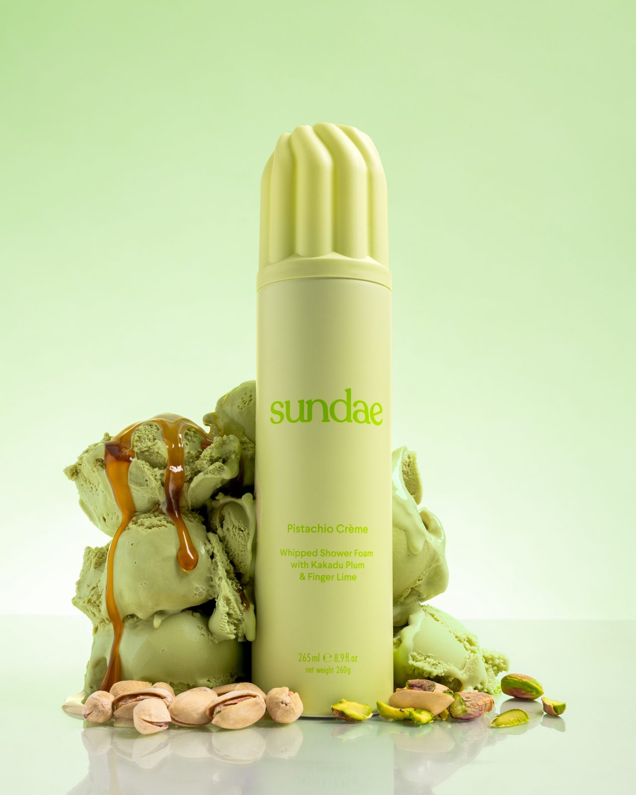 Sundae Pistachio Creme Whipped Shower Foam 265 ml, bild 4
