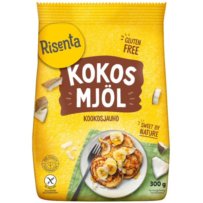 Risenta Kokosmjöl 300 g
