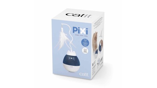 Catit - Pixi Spinner - White & Blue, bild 3