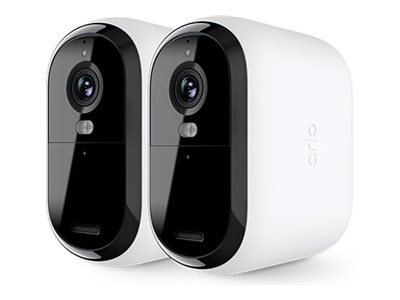 Arlo Essential XL 2K säkerhetskamera (2-pack, vit)