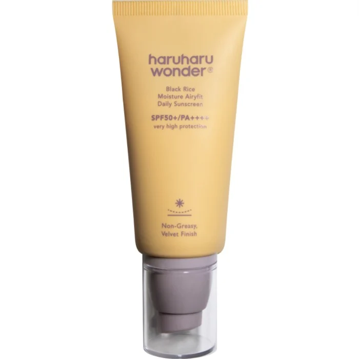 haruharu wonder BLACK Rice Moisture Airyfit Daily Sunscreen SPF 50/PA + + + + 50 ml, bild 3