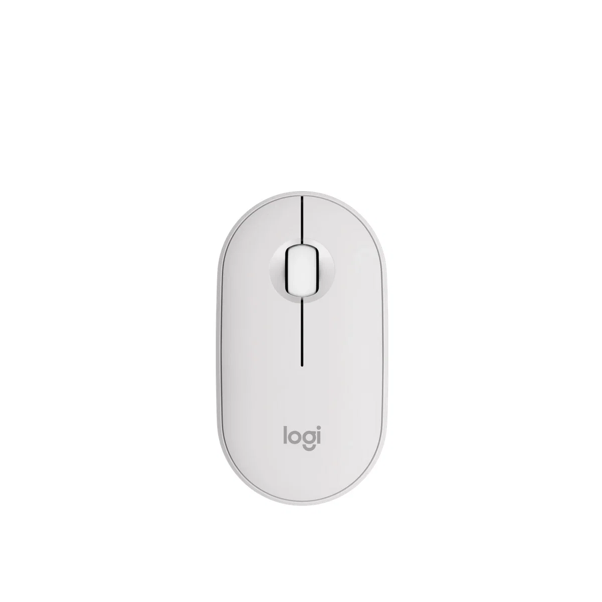 Logitech Pebble Mouse 2 M350s trådlös mus (Off-White)
