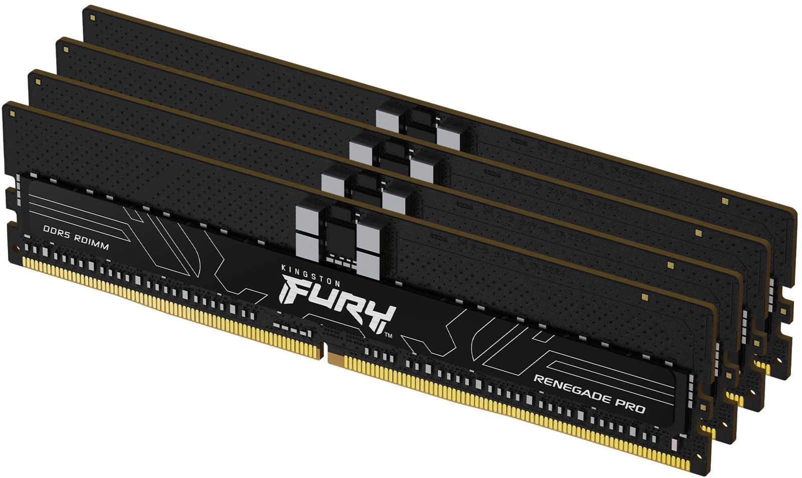 128 GB (4x32GB) DDR5-6400 Kingston FURY Renegade Pro CL32 ECC REG, AMD EXPO, bild 2