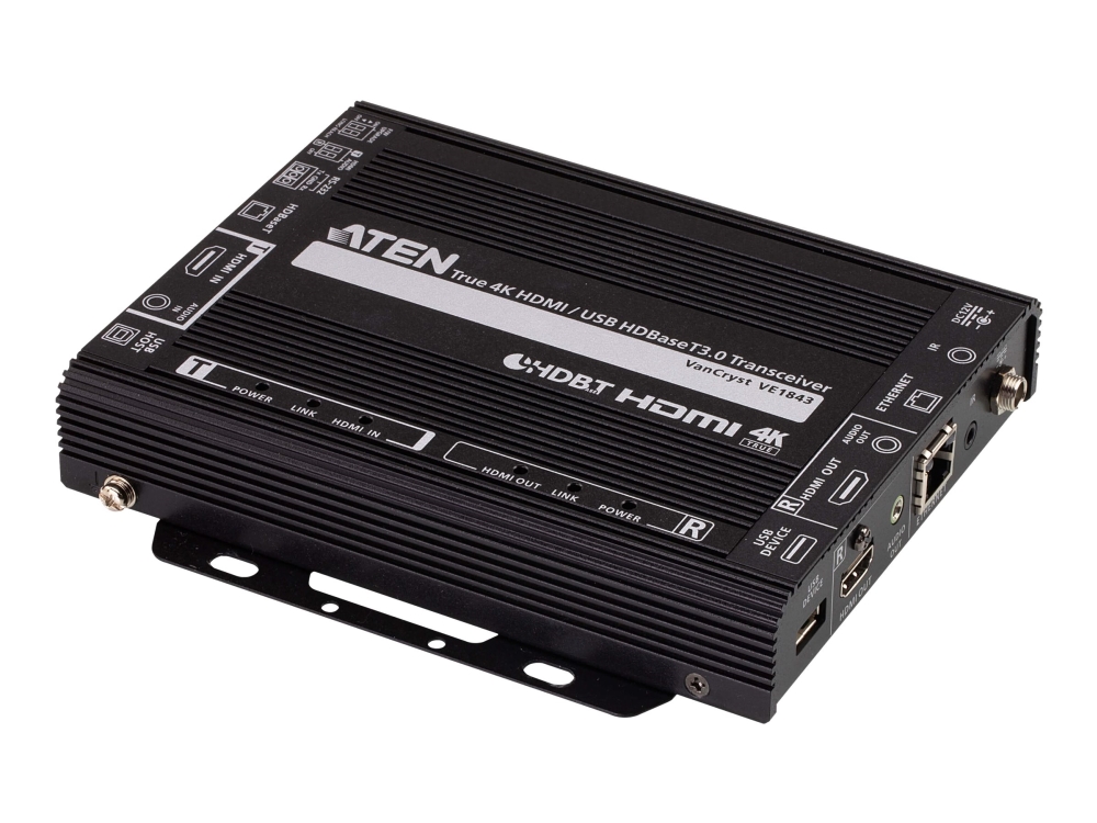 HDMI-förlängare Aten True 4K HDMI/USB, HDBaseT 3.0 transceiver, Cat.6a, upp till 100 meter