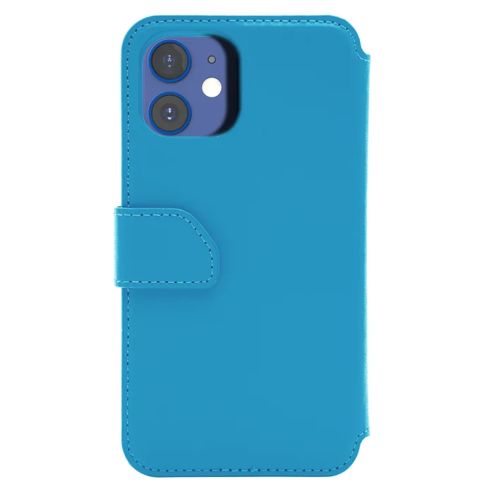 Wallet Case Solo 502 till iPhone 12 mini Blå