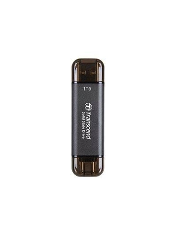 Transcend ESD310 SSD - 512GB - Svart - Extern SSD - USB 3.2 Gen 2x1