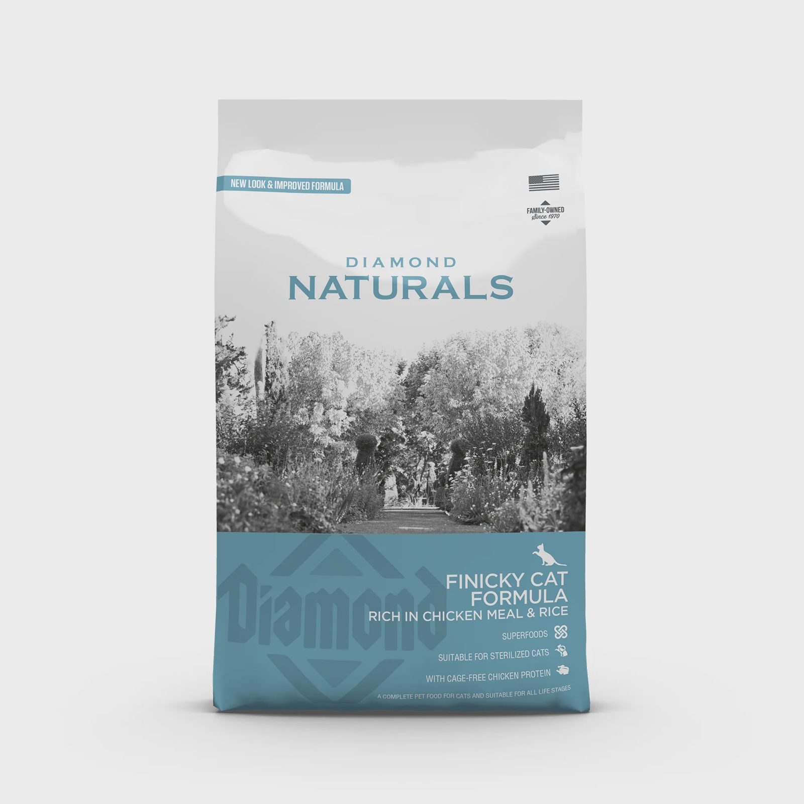 Diamond Naturals Finicky Cat kyckling & ris 1 kg