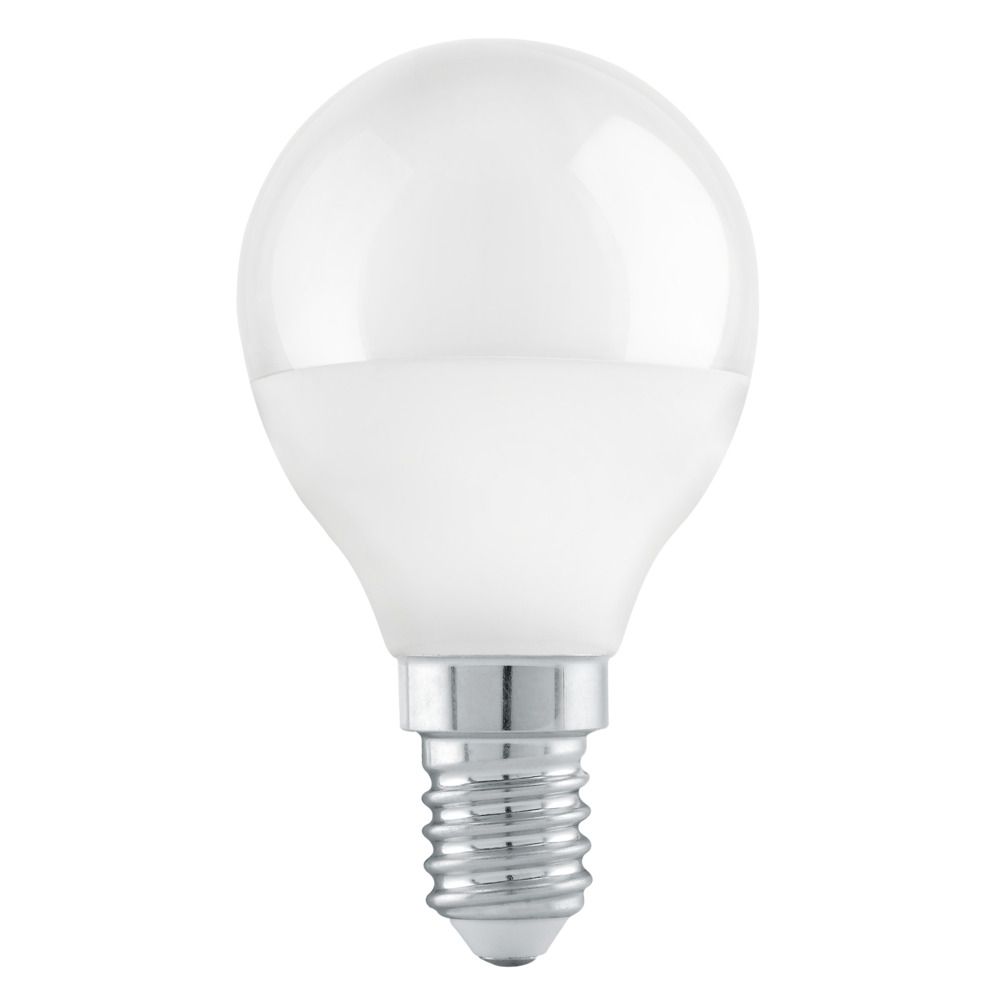 EGLO 110177 E14 LED-lampa 470 lm 4,9 W, 3-stegs dimbar, P45 opal