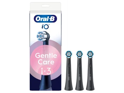 Oral-B iO Gentle Care borsthuvuden 3 st, svart, bild 3
