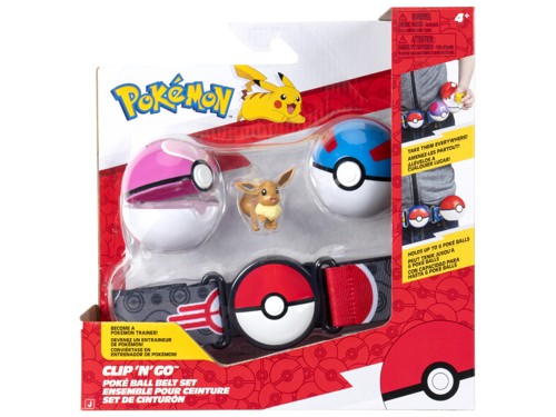 Pokémon - Clip N Go Belt Set Eevee (PKW4167), bild 2
