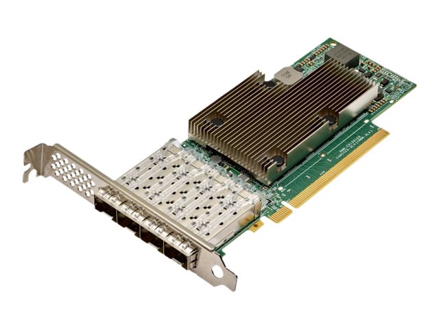 Broadcom P425G nätverkskort 4x25/10GbE SFP28 PCIe 4.0 x16 BCM957504-P425G