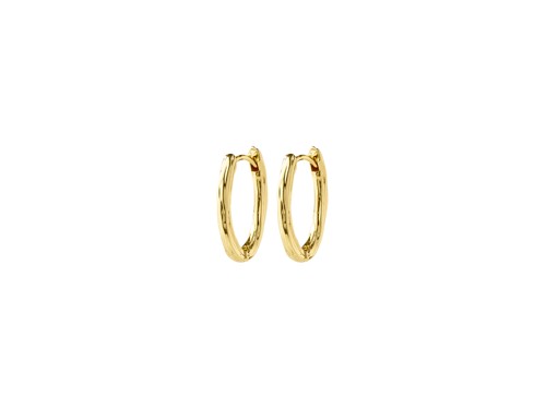 PILGRIM - NOW Hoop Earrings - Gold Plated - 20 mm, bild 2