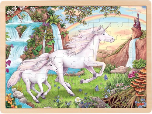 GOKI - Unicorn, Puzzle - (57366), bild 2