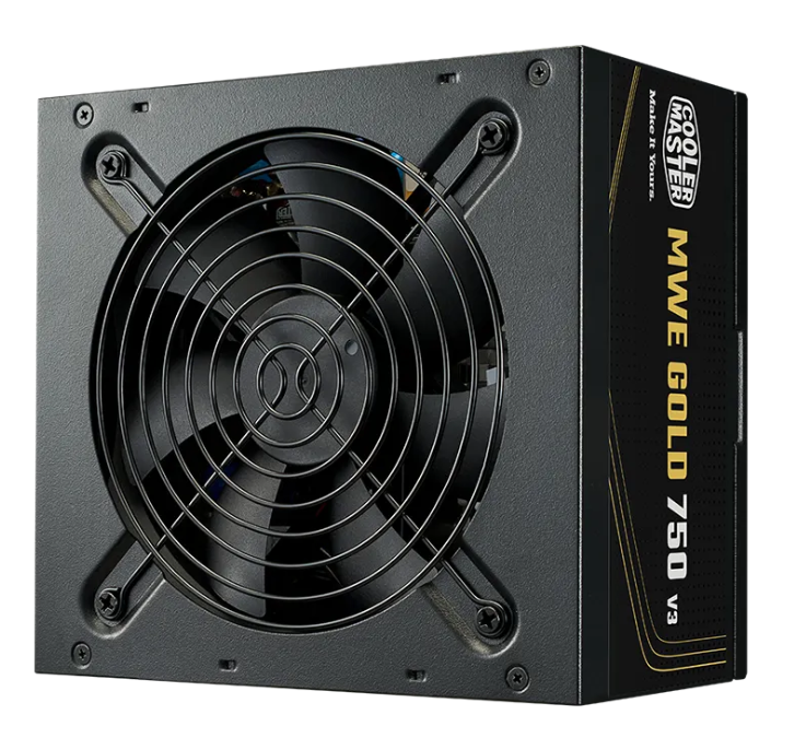 Cooler Master MWE Gold V3 NM 750W nätaggregat (svart), bild 5