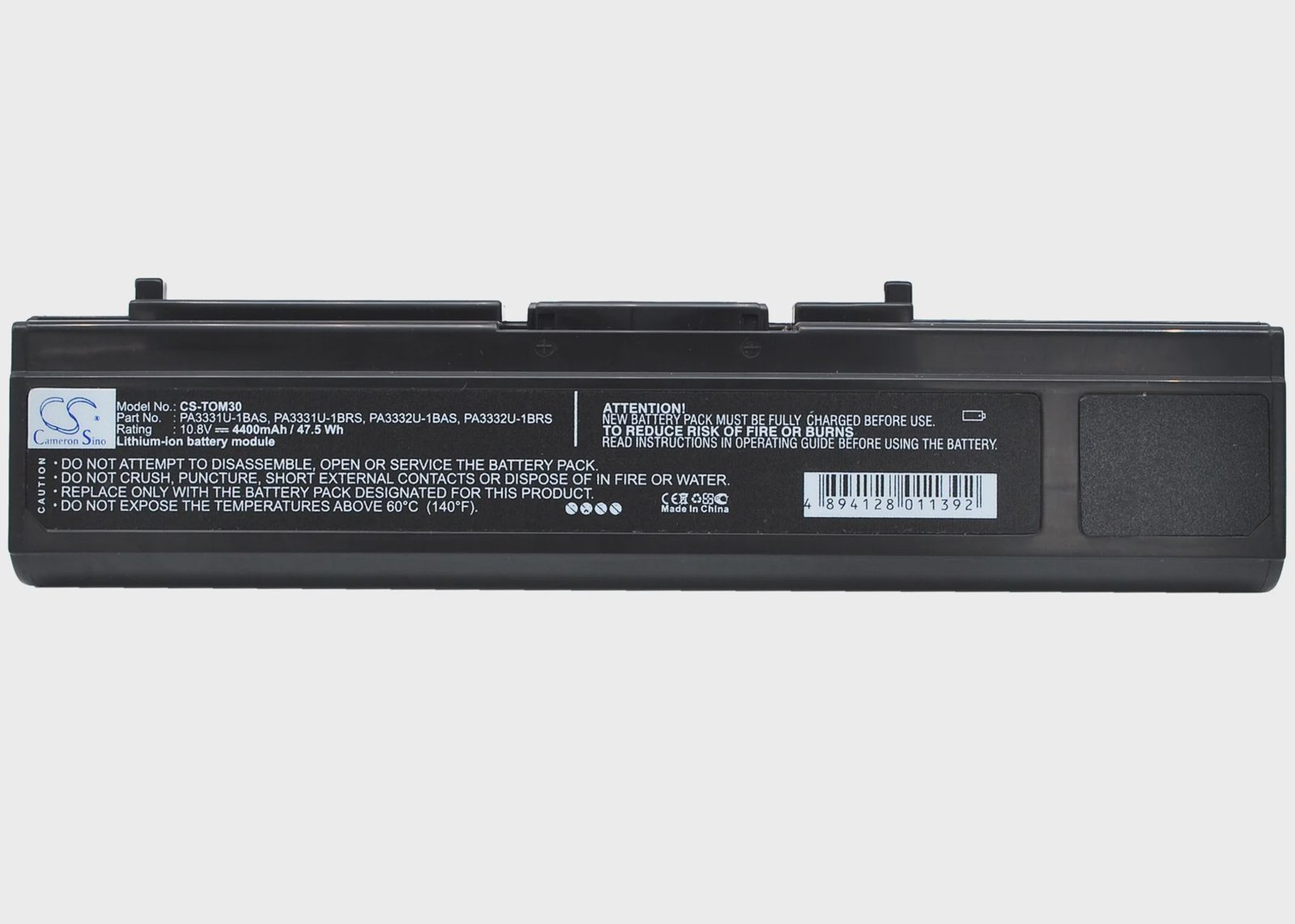 Batteri till Notebook, Bärbar dator för Toshiba Satellite M30-S3501 m.fl., bild 5