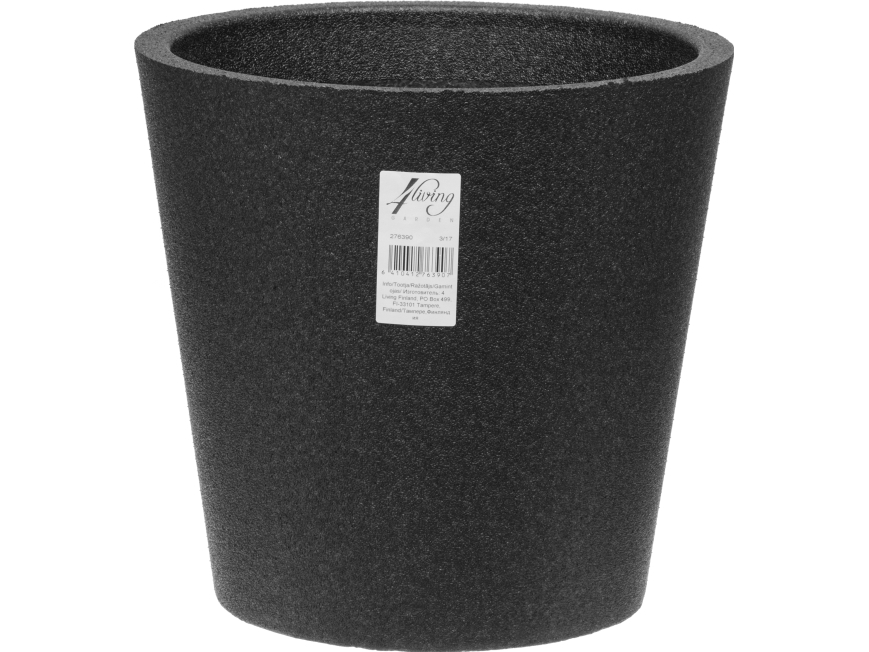 4Living VAS TERMO 276390 39CM Svart