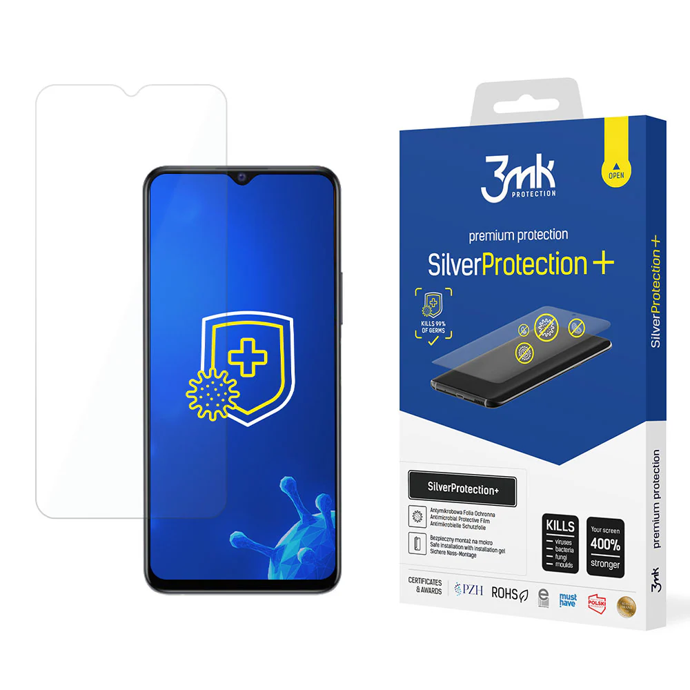 Vivo Y52 5G 3mk SilverProtection+ skärmskydd