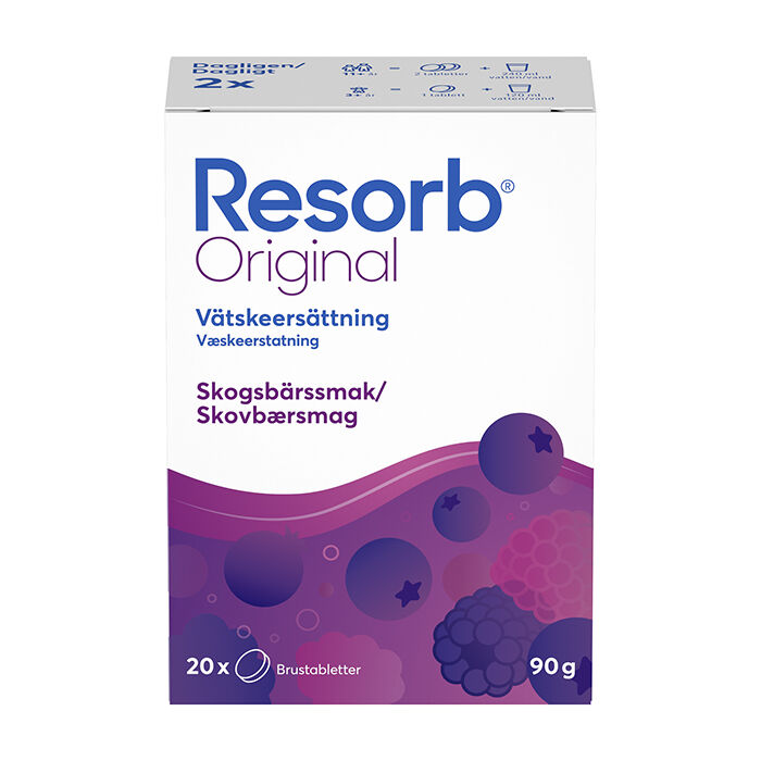 Resorb Original Skogsbärssmak 20 g, bild 3