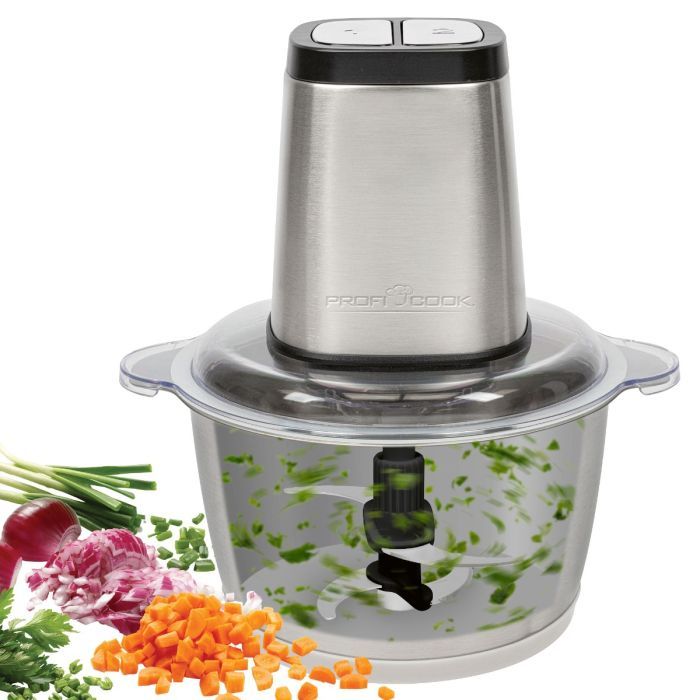 ProfiCook PC-MZ 1227, 1,7 l, Rostfritt stål, Glas, Rostfritt stål, Knappar, 500 W, bild 3