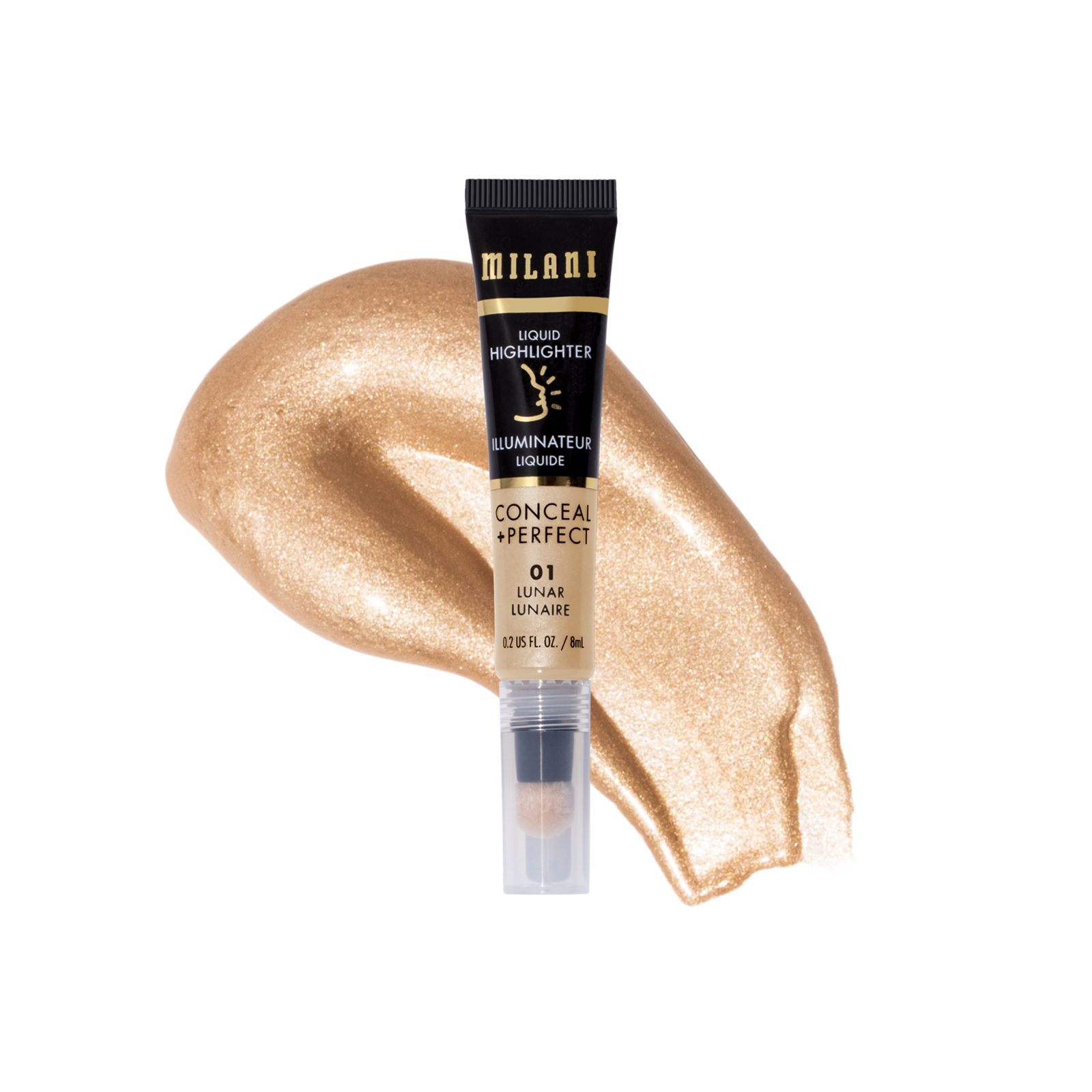 Milani Conceal + Perfect Facelift Liquid Highlighter Lunar Lunar