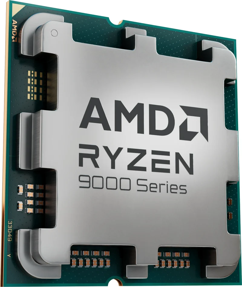AMD Ryzen 9 9900X 12-Core 24-Thread (120W), 4,4/5,6 GHz, 76 MB cache, Socket AM5, Radeon Graphics, OEM utan kylare, bild 4