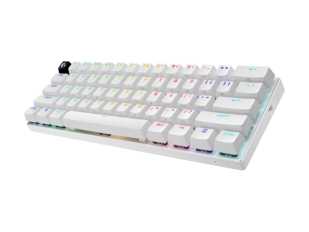 Logitech G Pro X 60 LIGHTSPEED trådlöst gamingtangentbord, vitt - GX Optical Tactile, bild 5