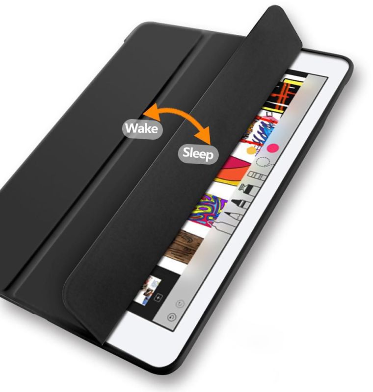 CoreParts Folio case för iPad Air (1st gen / 2013) - Svart - Bulk