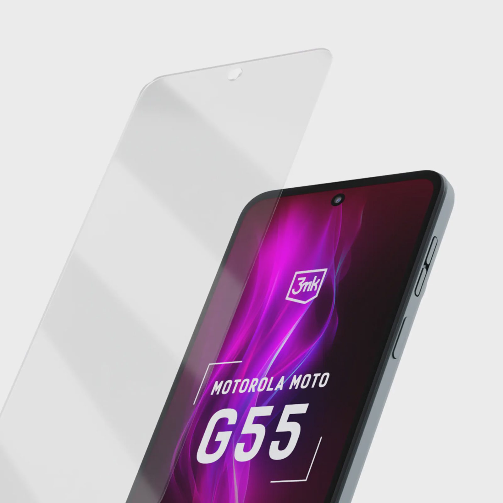 Hybridglas 3mk FlexibleGlass till Motorola Moto G55 5G, bild 5