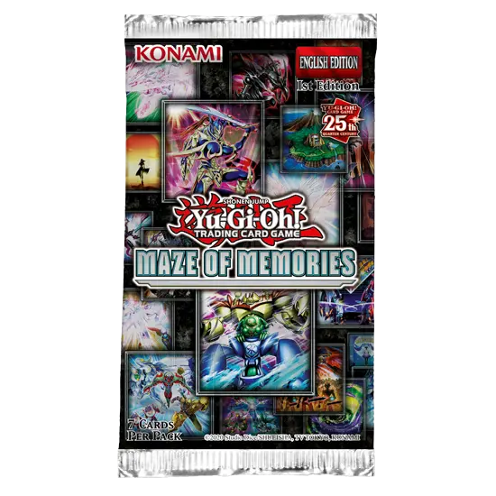 Yu-Gi-Oh Maze Of Memories 1st Edition Booster