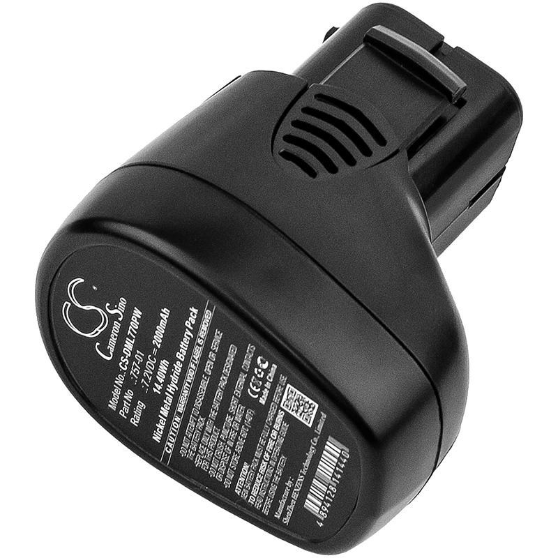 Batteri till Elverktyg för Dremel MultiPro 7700-01, MultiPro 7700-02