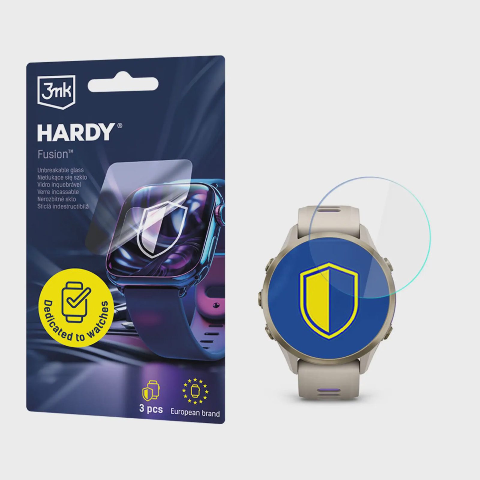 3mk Watch Protection ARC skärmskyddsfilm för Garmin Forerunner 970 (47 mm)