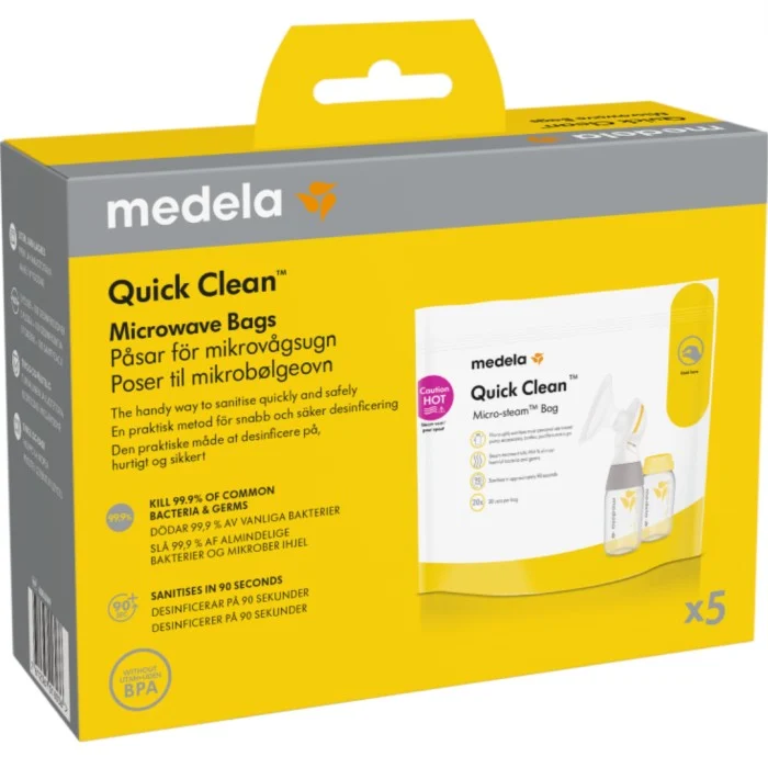 Medela Quick Clean rengöringspåsar, 5 st