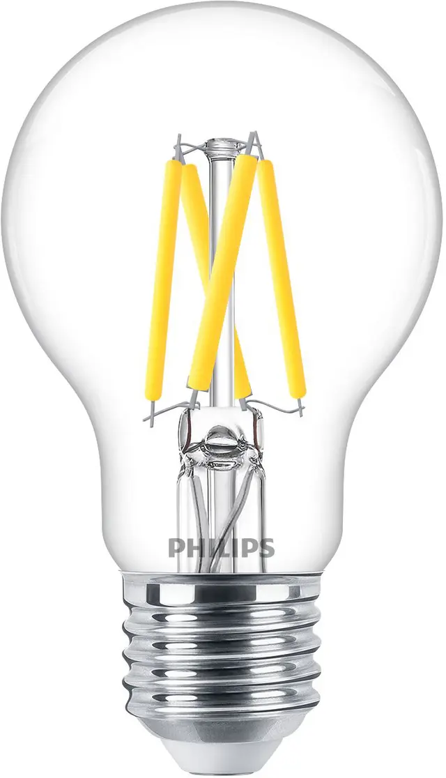 Philips Classic A60 CL LED-lampa 3W E27 (transparent)