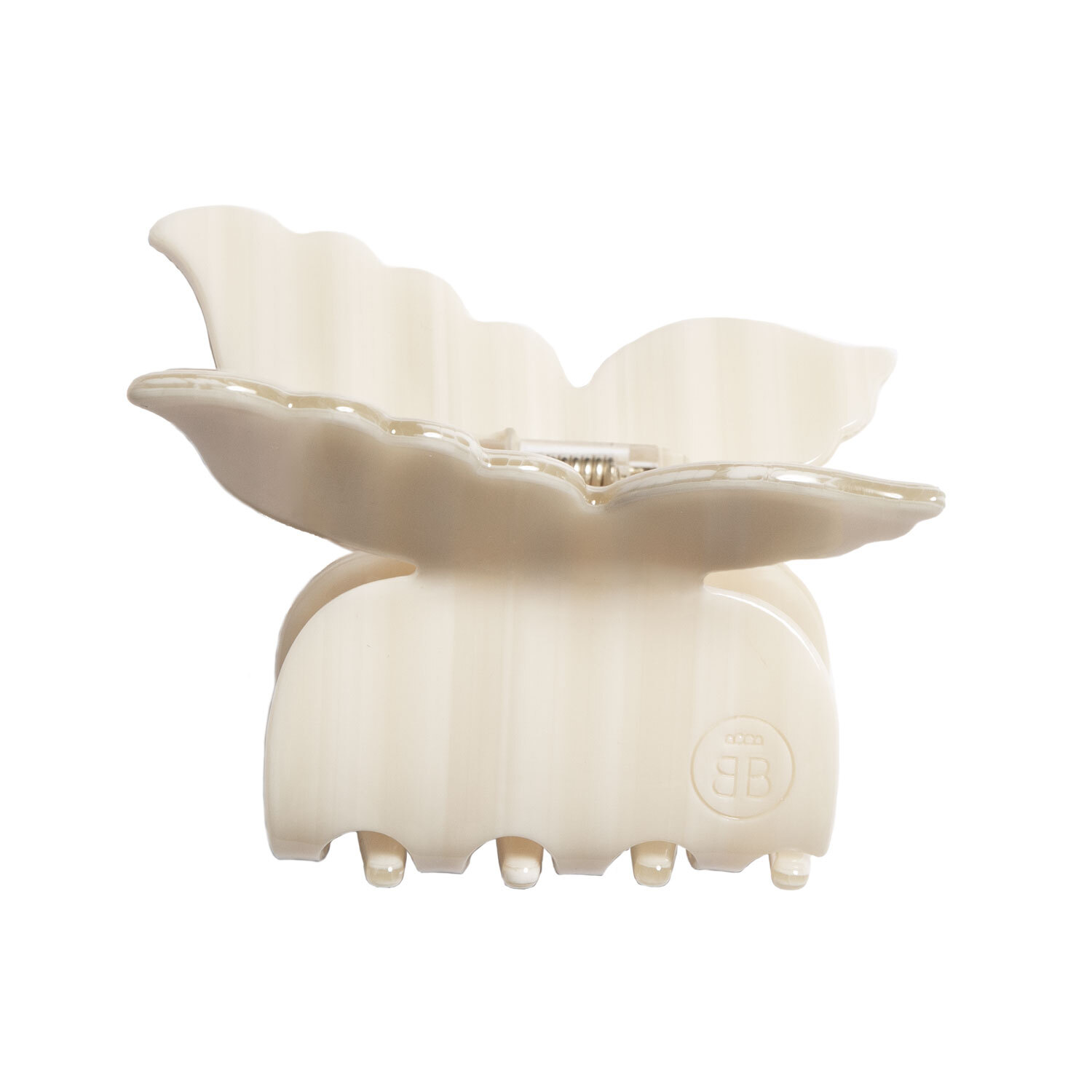 ByBarb Butterfly hair claw White
