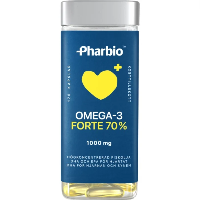 Pharbio Omega-3 Forte, 175 st