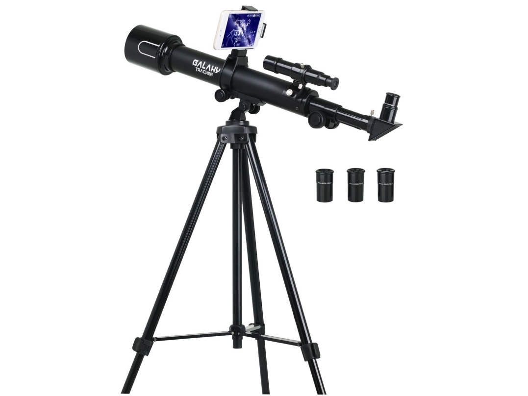 Galaxy Tracker 125 stjärnkikare för barn m/mobiltelefonadapter